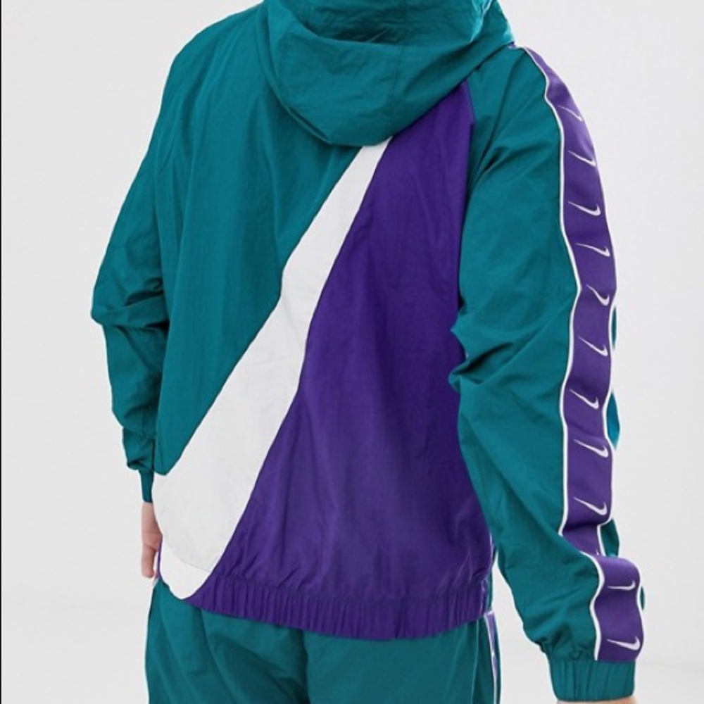 Nike Logo Taping Overhead Jacket - Co-ord Top